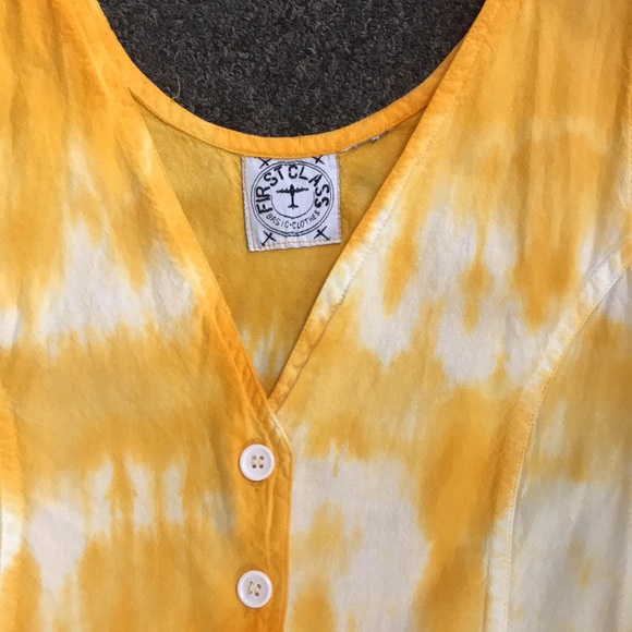 Vintage Brand First Class Tie Die Jumpsuit - Picture 4 of 6